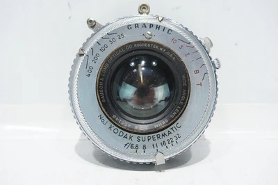GRAPHIC No.1 KODAK SUPERMATIC SHUTTER with BAUSCH & LOMB f:6.8 88MM WIDE LENS - Image 1 of 4