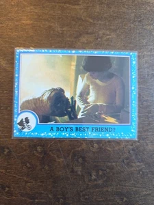 Topps E.T. 1982 The Extraterrestrial #13 A Boy's Best Friend? - Bild 1 von 2