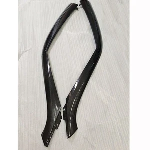 Real Carbon Fiber Replace Top Door A Pillar Panel Trim for Nissan 370Z 2009-2021 - Picture 1 of 9
