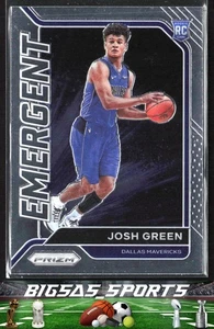 Josh Green 2020-21 Panini Prizm Emergent #22 Dallas Mavericks - Picture 1 of 2