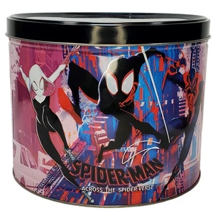 Spider-Man Across the Spider-Verse 2023 Marvel Popcorn Secchiello Vasca Edizione Limitata - Foto 1 di 11