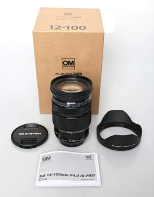 奥林巴斯 M.Zuiko 数码 ED 12-100 毫米 f/4 IS 专业变焦镜头 状况完好/完好 — 第 1/4 张图片