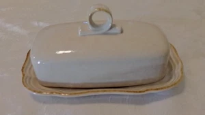 MIKASA China Japan Country Charm Covered Butter Dish FG 000 EUC! - Picture 1 of 4
