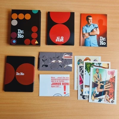 Dr No. 60th Anniversary Special Edition with Steelbook Blu-ray James Bond Set - Image 1 of 4