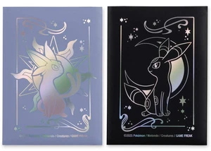 Celestial Espeon & Umbreon Individual Card Sleeve Bundle Pokemon Center Original - Picture 1 of 4