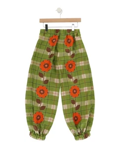 Gucci Girls Floral Silk Pants - Picture 1 of 2