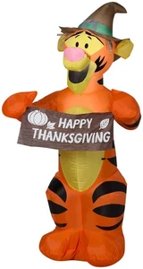 Tigger inflable Gemmy 3,5' soplado por aire Cosecha Disney - Imagen 1 de 4