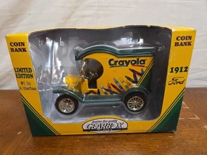 Crayola 1912 Ford Delivery Car Coin Bank Die Cast #1 Gearbox Collector's Series  - Picture 1 of 6