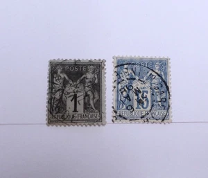 Frankreich 1878 1c 15c Briefmarken Lot - Bild 1 von 2