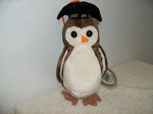 "TY"  BEANIE BABIES..."WISE"  D.O.B.....MAY 31,1997....RETIRED..#47 - Picture 1 of 1
