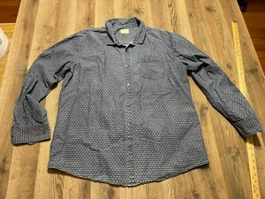 Method Shirt, Men's Size XL, Blue, Button Up, Long Sleeve, Pocket - Picture 1 of 10