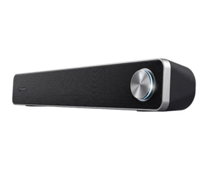 Trust Soundbar Arys 22946 USB Jack 3.5mm 12W Audio PC Laptop Salvaspazio - Photo 1/5