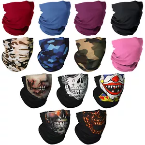 Bandana Tubolare Multifunzione Sciarpa Scaldacollo Facciale Bici Moto - Imagen 1 de 26