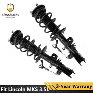 Front L+R Shock Strut Assys w/Electronic Fit Lincoln MKS 3.5L DA5Z18124K 13-16 - Picture 1 of 8
