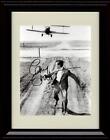 Autographe encadré Cary Grant imprimé promotionnel 8 x 10 - Courir depuis l'avion