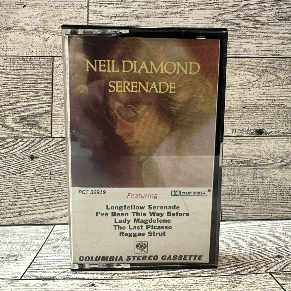 NEIL DIAMOND Serenade 1974 Cassette Tape Tested - Image 1 of 4