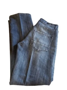 Nautica Boys Jeans Pants Size 14 Blue Light Wash Straight Fit Cotton Blend - Picture 1 of 10