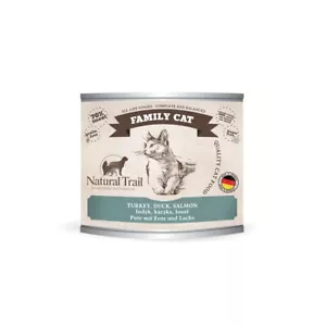 5x200g + 200g GRATIS Natural Trail FAMILY Turkey Nassfutter für Katzen - Bild 1 von 1
