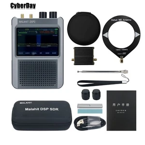 Najnowszy autoryzowany odbiornik firmware 2.40 Malahit-DSP2 SDR Malachite z anteną - Zdjęcie 1 z 11