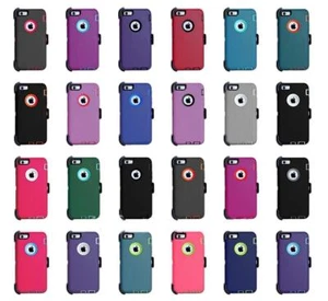 For iPhone 7 & 8 Plus Case with Screen Protector Series Fits Defender Belt Clip - Picture 1 of 26