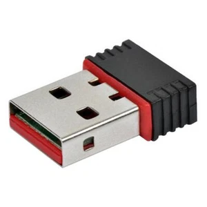 USB WiFi Wireless Adapter Mini Network Dongle 150Mbps X9C8 802.11n Windows C2M4 - Picture 1 of 9