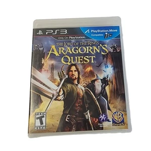 Lord of the Rings Aragorns Quest PS3 Playstation 3 Move Compatible Complete CIB - Picture 1 of 4