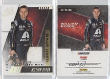 2019 Panini Prime Race-Used Sheet Metal /50 William Byron #RU-WB