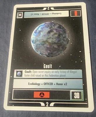 1995 Decipher Star Trek 2 Player Starter Gault New Fresh Out Of package FreeShip - Image 1 of 2