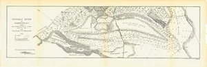 Mapa del río Potomac en Washington, D.C. Mostrando progreso del trabajo 1894. - Imagen 1 de 1