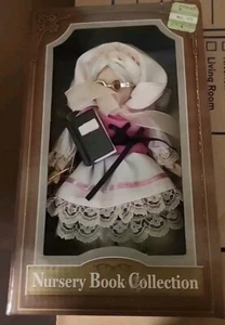 Mother Goose Porcelain Doll by Barbara Lee Nursery Book Collection Volume 1 RARE - Picture 1 of 5