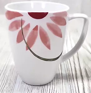 Corelle Coordinates Porzellan 2er Set Kaffeetassen weiß rosa Blumenmuster - Bild 1 von 12