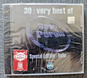 Ultra Rare 30 The Very Best Of Deep Purple Special Edition India Press CD 2005 - Foto 1 di 6