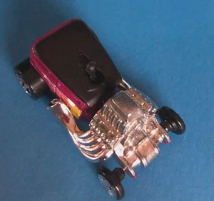 Hot Wheels  Shift Kicker -- 5SPk Silver wheels - Purple/Black/Silver with flames - Picture 1 of 5