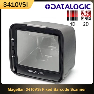Datalogic Magellan 3450VSi Hands Free Barcode Scanner 2D Desktop Bar Code Reader - Image 1 of 4