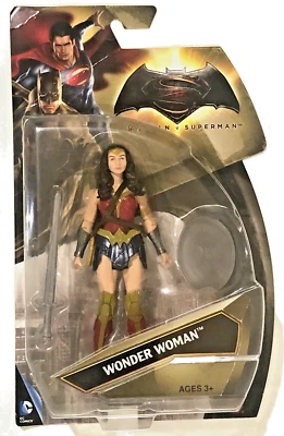 WONDER WOMAN BATMAN v SUPERMAN DAWN OF JUSTICE 2015 ACTION FIGURE 6 in New - Image 1 of 4