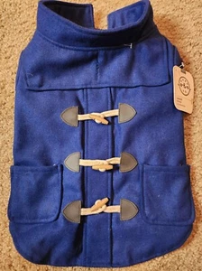 Bond and Co. Blue Dog Jacket with Toggle Accent, NWT  Size Medium  - Picture 1 of 6