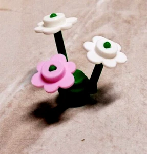 New LEGO Flower Light Pink Classic One Piece Stems Multi Colored Standard Part - Picture 1 of 1