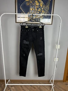 Dolce&Gabbana Classic "14" Distressed Denim Slim Fit Jeans Pants Size 30 - Picture 1 of 13