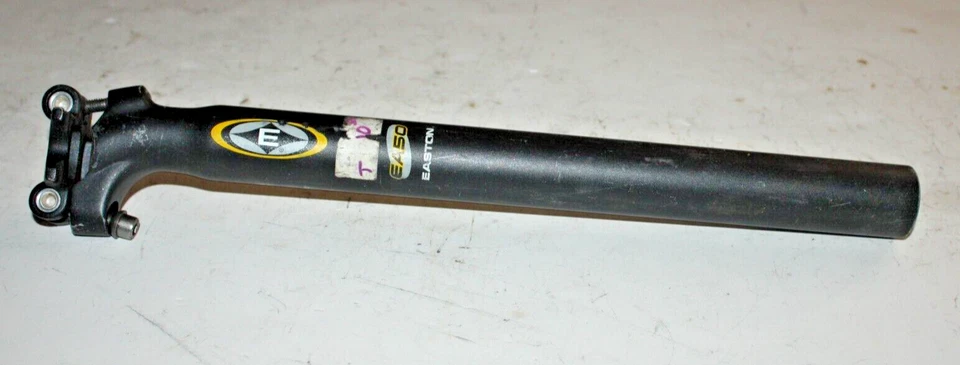 Tubo de asiento de tija de sillín Easton EA50 350/31,6 mm 10 mm desplazado negro MTB tierra remitente de EE. UU. Foto 1 de 4