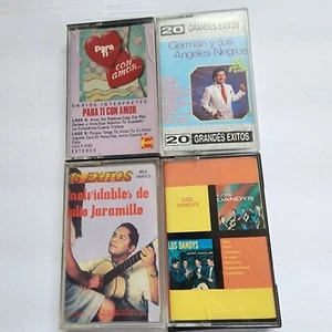 SOLO ROMANTICOS DANDYS Y MAS GEMA CASSETS 1994 BMG 743212226249 USED MB - Picture 1 of 9