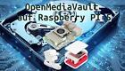 OpenMediaVault NAS Server Raspberry PI 5 Aktive Kühlung 4GB RAM 32GB SD