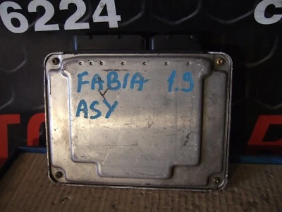 CENTRALINA MOTORE SKODA FABIA 1.9 ASY- 0281010257   938906012CE - Imagen 1 de 3