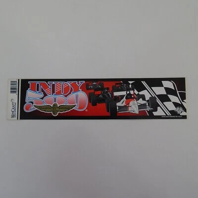 Indy 500 Indianapolis Speedway Motor IndyCar Collector Bumper Sticker - Image 1 of 4