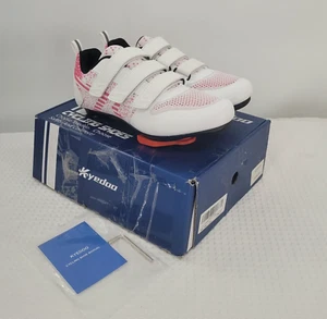 Kyedoo Fahrradschuhe Unisex Pink Weiß Herren Größe 6 EU 39 CompW/Peloton & Shimano - Bild 1 von 17