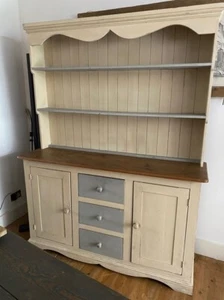 Pinewood dresser with open top shelving (Farmhouse Style) - Picture 1 of 6