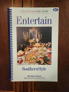 ENTERTAIN SOUTHERN STYLE ATLANTA JOURNAL & CONSTITUTION NO DATE FINE CONDITION - Picture 1 of 4