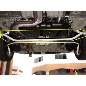 Ultra Racing 2-Point Rear Lower Bar for TOYOTA PRIUS C NHP10 1.5 '11(UR-RL2-406) - Picture 1 of 5