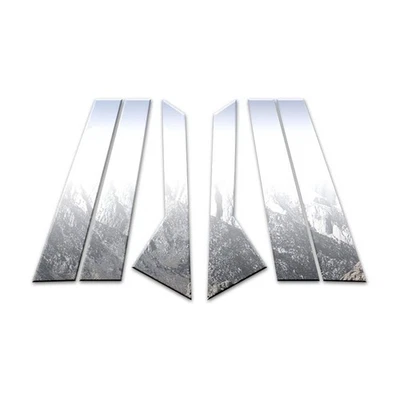 Diamond Grade 6pc Stainless Steel Pillar Post Covers for 2012-2016 Audi allroad - Image 1 of 4