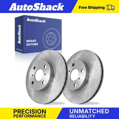 Front Brake Rotors Pair for Chevy Prizm Geo Prizm 1993-2002 Toyota Corolla Foto 1 de 4