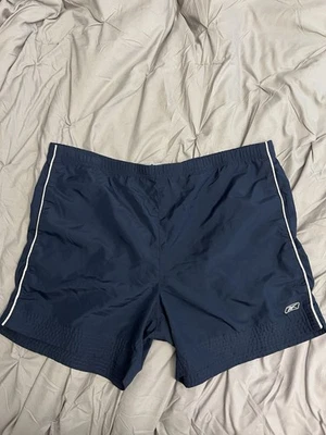 Bañador Reebok Vintage Azul Secado Rápido Estilo Atlético Talla L Foto 1 de 4